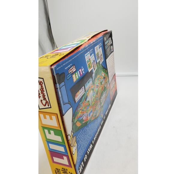 THE SIMPSONS Edition The Game Of LIFE Board Game VTG 2004 100% COMPLETE - Picture 10 of 10